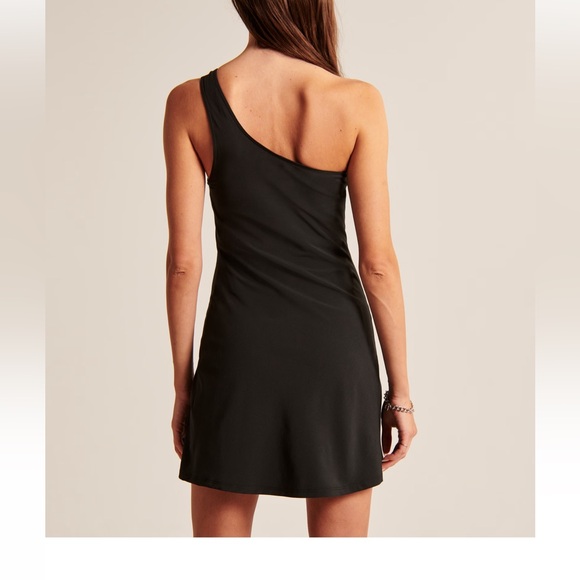 Abercrombie and fitch one shoulder traveler mini dress with shorts size small - Picture 4 of 9